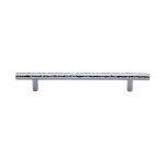 M Marcus Heritage Brass Cabinet Pull T-Bar Hammered Design 160mm Centre to Centre